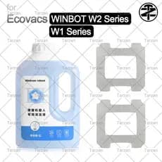 Para ECOVACS WINBOT W2/W2 ProOMNI Lista De Acessórios-Pano MOP E Solução De Limpeza