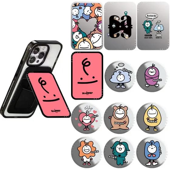 Suporte da série infantil para bebês Allover, suporte magnético para celular