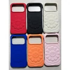 Capa protetora para celular Flower-Takashi Murakami, Bn magnética, adequada para uso Apple 17 16pro promax