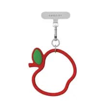 Pulseira vermelha para celular Apple, celular Universal, alça multifuncional de Silicone para celular