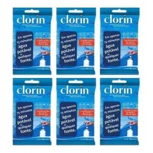 Kit 60 Pastilhas Purificadora de Água Potável Clorin 1