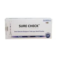 Autoteste Sure Check 99,9% Precisão 1 Unidade Chembio