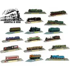 Miniaturas Locomotivas do Mundo