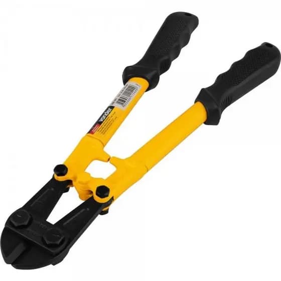 Tesoura Corta Vergalhão 12" Em Aço Cromo Amarelo VONDER