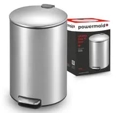 Lixeira Slim Inox Escovado 3L com Pedal