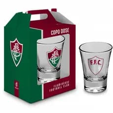 Copo Dose do Fluminense Shot Pinga Cachaça Doses Tricolor Torcedor Orignial