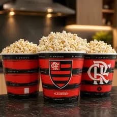 Balde Pipoca Times Flamengo Oficial