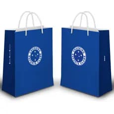 Sacola do Cruzeiro Embalagem Presente Torcedor Cruzeirense