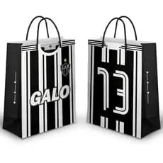 Sacola Atlético Mineiro Embalagem Presente Torcedor Galo