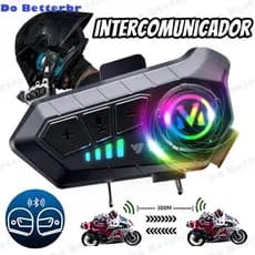 2026 NOVA Y10-X Fone De Capacete Intercomunicador Para Capacete Ipx6 À Prova D'água Para Motocicleta