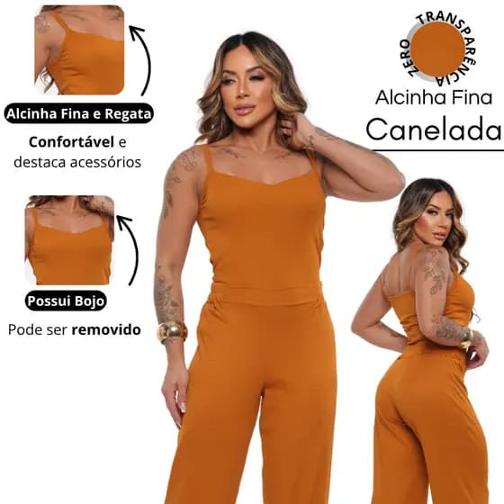 Blusa Alcinha Com Bojo Confortável Fresquinho Moda Feminina Blogueira Soltinho