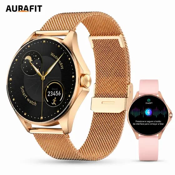 ELLA1 Smart Watch for Lady Women Newest Sport Smart Watch Guys Bluetooth Call Sports Fitness Phone