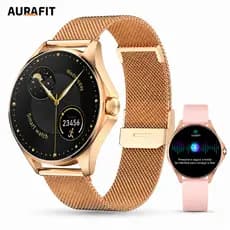 ELLA1 Smart Watch for Lady Women Newest Sport Smart Watch Guys Bluetooth Call Sports Fitness Phone