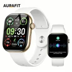 Aurafit F39 2.01 inch Smartwatch with Bluetooth Call SPO2 Monitor Calorie Tracker Strava Compatible