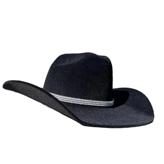 Chapéu Cowgirl  Rodeio Barretos Sertanejo Americano Country  Bandinha Premium Feminino