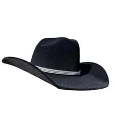 Chapéu Cowgirl  Rodeio Barretos Sertanejo Americano Country  Bandinha Premium Feminino