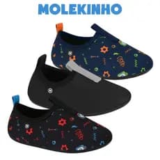 Tenis Sapatilha Infantil Bebê Molekinho Neoprene