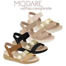 Sandalia Ortopedica Modare Feminina Esporao Elastico Macia