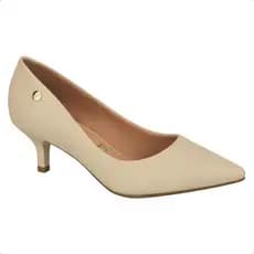 Sapato Scarpin Feminino Salto Baixo Bico Fino Vizzano