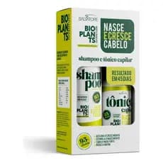 Kit Bioplants Nasce E Cresce Cabelos 120 Ml Salvatore