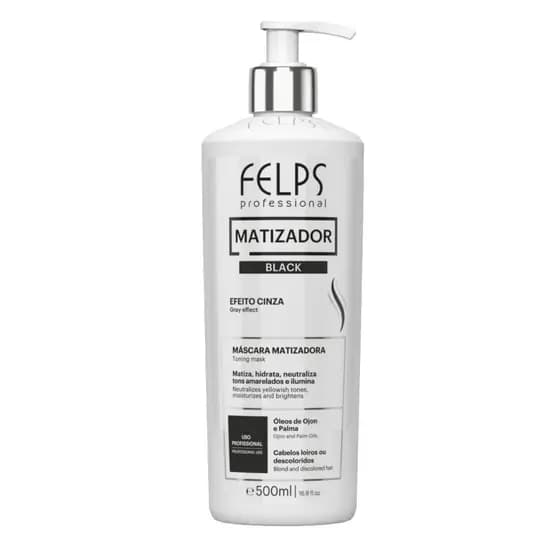 FELPS COLOR MATIZADOR BLACK 4K EFEITO CINZA 500ML Felps
