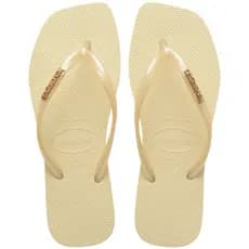 Chinelo Havaianas Slim Square Logo Metálica Original