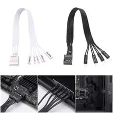 Kellnny PC Case Cabo De Controle De Energia De Mesa F-PANEL Fêmea Para Placa-Mãe De Macho De 2 Pinos