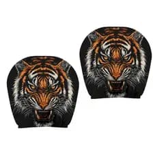 Protetores De Assento Automotivos Kellnny Tigers Print Decoração Padrões Exclusivos Design Fácil De Limpar