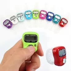 10/5/2 Peças Contador De Dedo Portátil Botão manual mini
