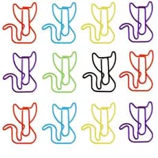 100/50/20 PCS Clipe De Papel De Metal , Gato Pequeno Arquivo