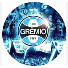 PAINEL GREMIO REDONDO 50X50 FESTA