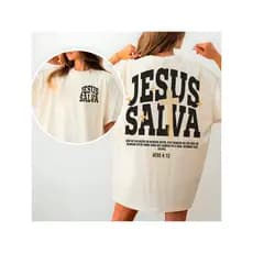 Camiseta Básica Feminina Algodão Atos Salvação