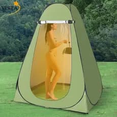VISTA Barraca Privativa Pop Up 150×150×190 cm – Banheiro/ Vestiário Rápido para Camping