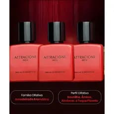 KIT 3 perfumes Atracion100ML masculino