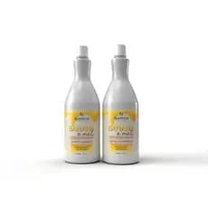 Kit Shampoo Banana e Mel Hidratação Profunda