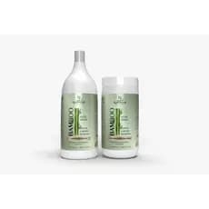 Kit Shampoo Máscara Bamboo Limpeza Suave Repara Danos