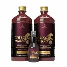 Shampoo Cresce mais 1 LT Máscara Reparadora Tônico Revitalizante