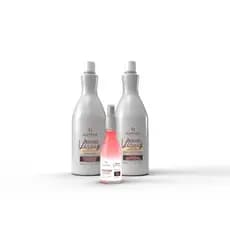 Kit Shampoo Banho Verniz Limpeza Profunda Máscara Intensiva Finish Touch