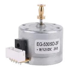 Motor 9-12v  Para Toca Disco , Fonógrafo, Vitrola 3 velocidades acessorios
