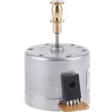 Motor Toca Disco Vitrola Dc9 12v 33 45 78 Eixo Longo