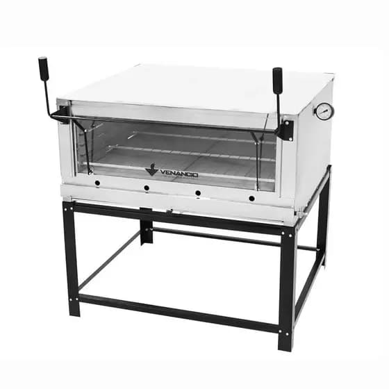 Forno Refratário Lastro Gás Industrial Roma Inox FIRI90 - Venâncio