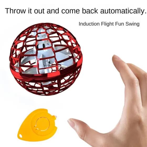 Bola Flutuante Mágica com Sensores Esfera Mágica Rotativa, Brinquedo Magnético Flutuante de Alta