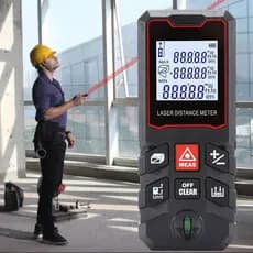 Trena Laser Medidor de distância a laser de alta precisão de 40m m/in/ft/ft+in Profissional