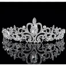 Sparkling Hair Accessory Bridal Crown for Wedding Birthday Party