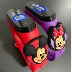 Kit 10-30 Relógios Lembrancinhas Mickey e Minie Led Digital à Prova D’água