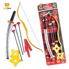 Kit Brinquedo Ninja Combate 8 peças | Infantil | Aventura | Luta | Guerreiro Samurai | Criança | presente | menino |