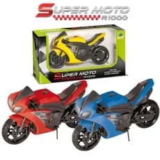 Brinquedo Super Moto R1000 realista infantil esportiva Colecionável Toyer Brinquedos criança presente menino veículos