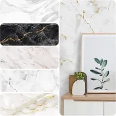 Papel De Parede Adesivo Granito Mármore Premium Decoração Quarto - Envio FULL
