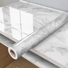 Papel de Parede Mármore Lavável Quarto Sala Cozinha Banheiro Autocolante