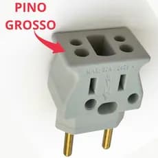 Adaptador De Microondas 20a Kit 5 Peças Resistente Duro